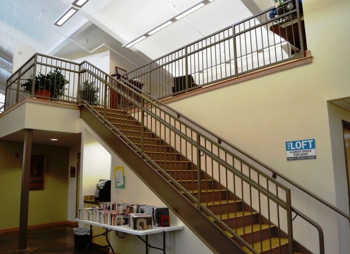 032116_U is for Upstairs at the Hoag Library