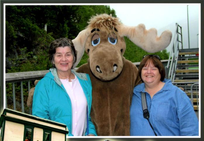 Pat and Kim with Moose in Skagway_2